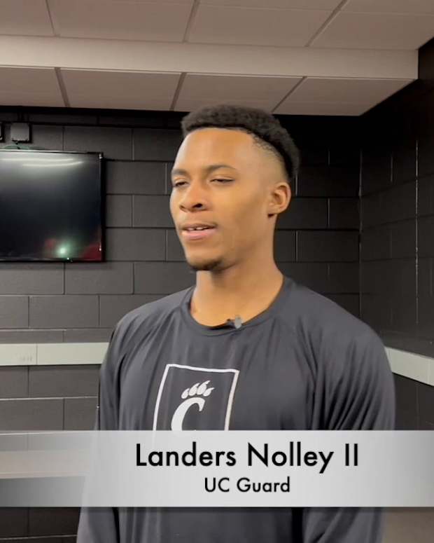 Landers Nolley On His Big Shooting Leap, Acclimating To Cincinnati, and More